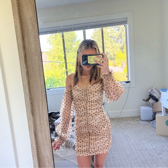 REVOLVE Dresses & Skirts - Secrets Dress in Dark Nude
MAJORELLE